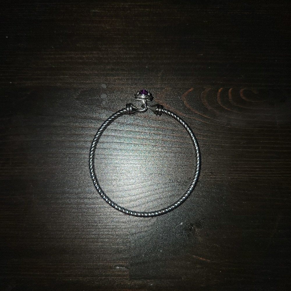 David Yurman Amethyst Bracelet